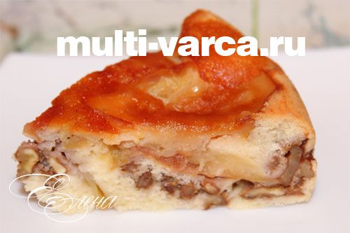 Яблучний пиріг у мультиварці панасонік